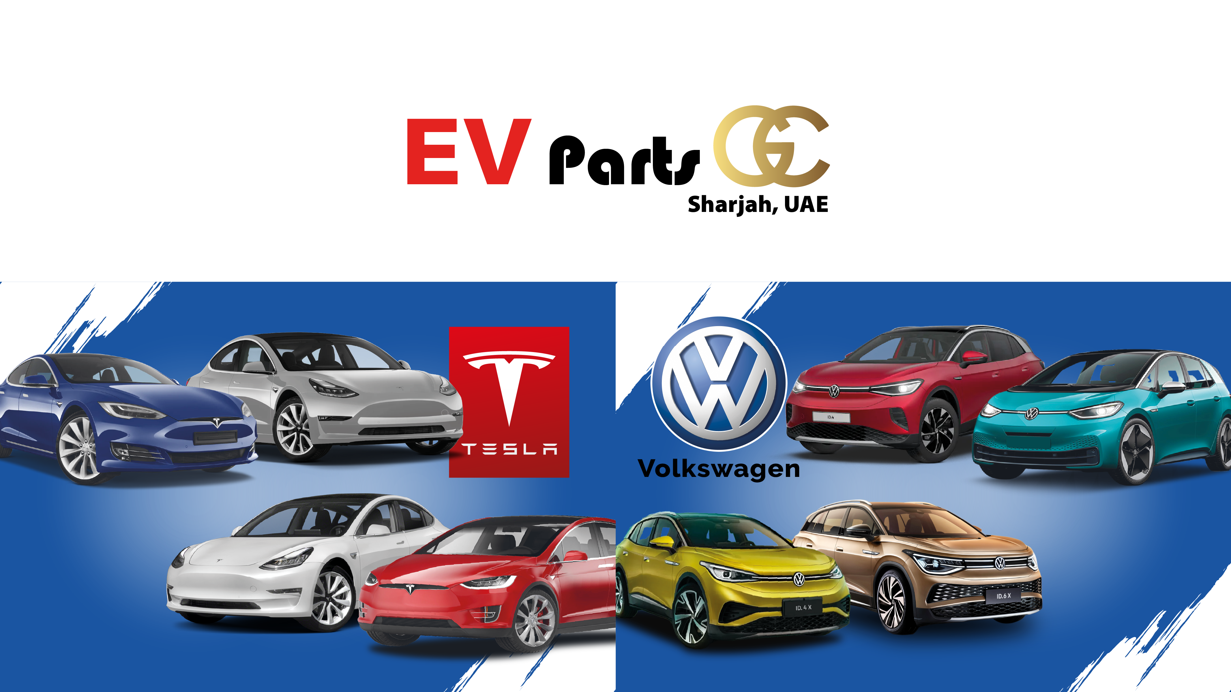 Welcome to EV Parts GC, your foremost destination for premium electric vehicle components in Sharjah, UAE, and Dubai. At EV Parts GC, we specialize in providing a comprehensive selection of parts for both Volkswagen ID series and Tesla models, including the ID3, ID4, ID4.X, ID6, ID6.X, Model X, Model S, Model 3, and Model Y.